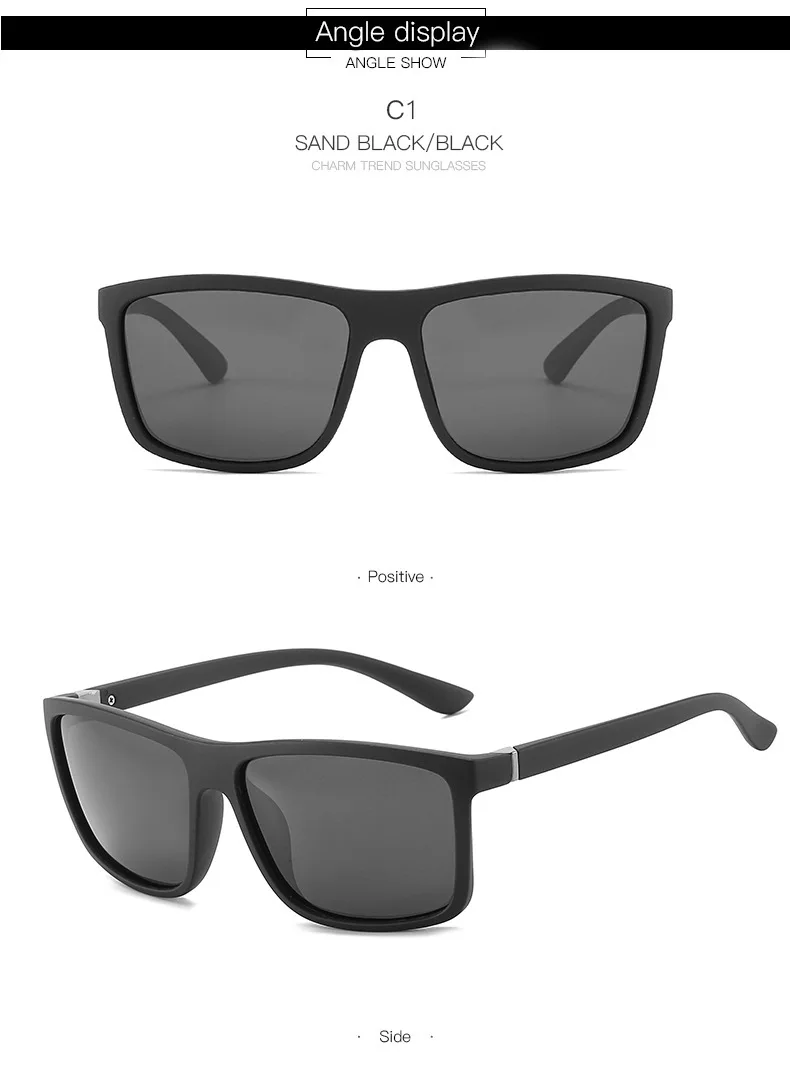 Designer Schwarze Lesebrille Sonnenbrille für Herren Fertiggestellte Korrekturbrille Presbyopie-Lesebrille Outdoor-Sonnenschutzbrille +1.5 +2.0 – Detail 7