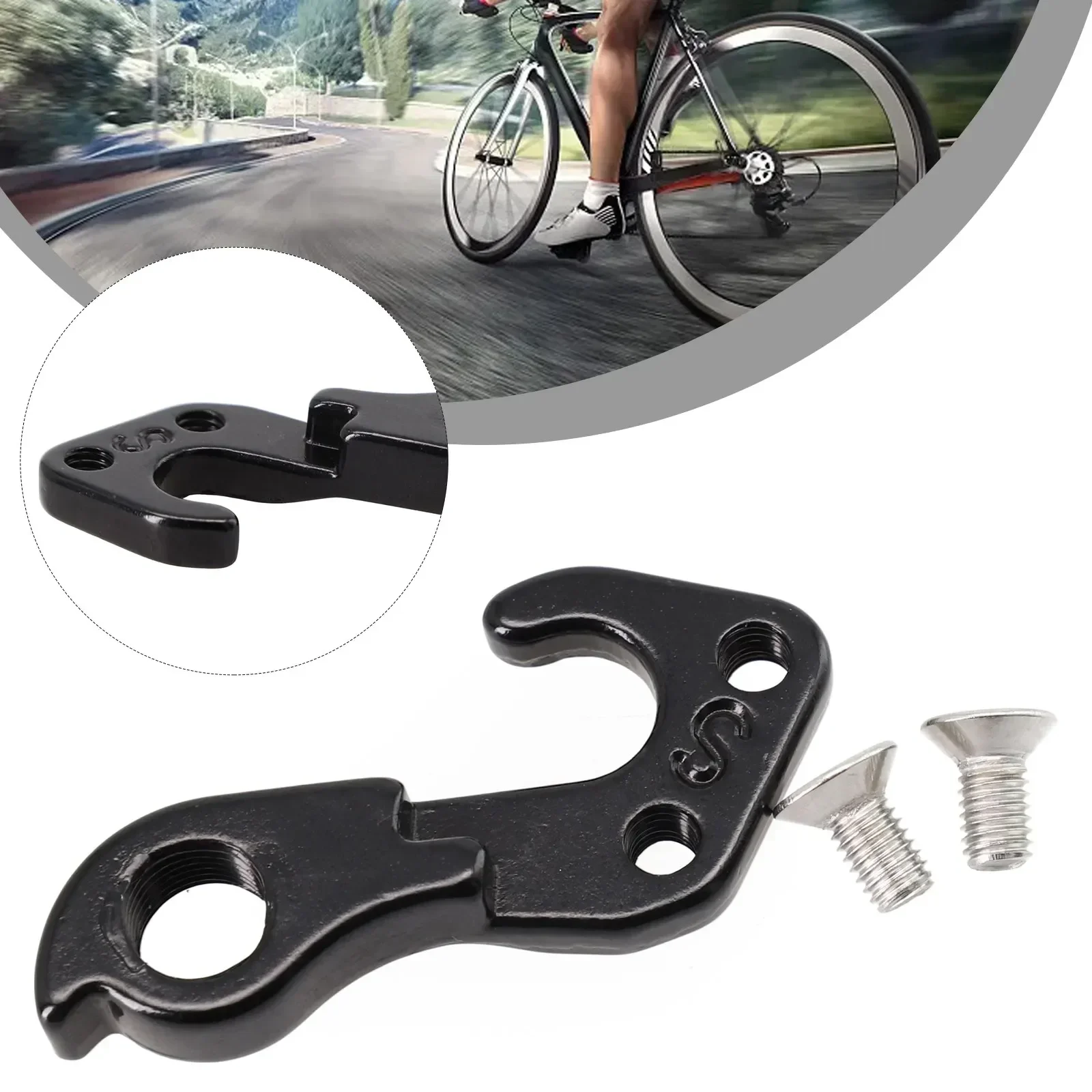 1 × suspensión MECH de engranaje de desviador trasero de bicicleta para ganchos traseros de bicicleta para Trek-- Cali 297656   Potente calibre X HT 7 W 322175