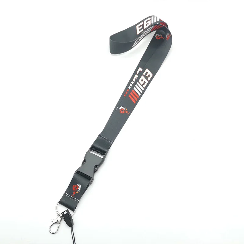 

Motorcycle Keychain Nylon Keyring Racing Bike Tag Moto Fans Red Emblem Key Lanyard Ornament Gadget Strap For Repsol 93 Accessory