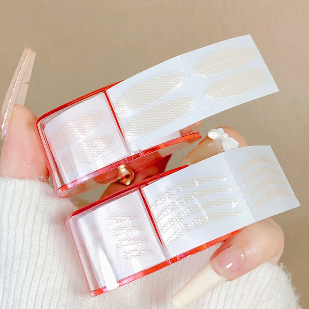 

2 Rolls Double Eyelid Sticker Tape Eyelids Fluorescence Lifting Strips Adhesive Lifter