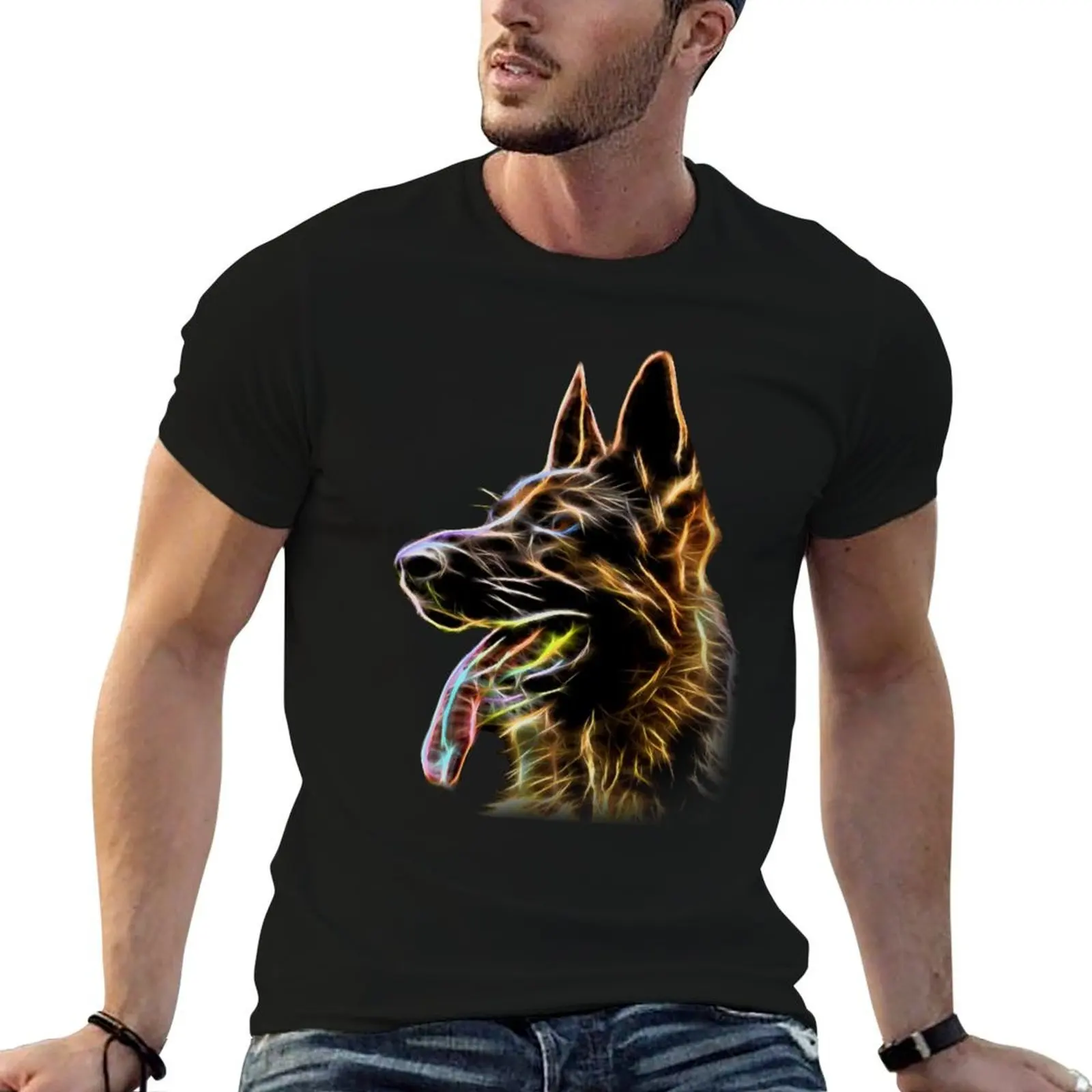 German Shepherd Dog T-Shirt gifts for boyfriend vintage clothes mens t shirts pack