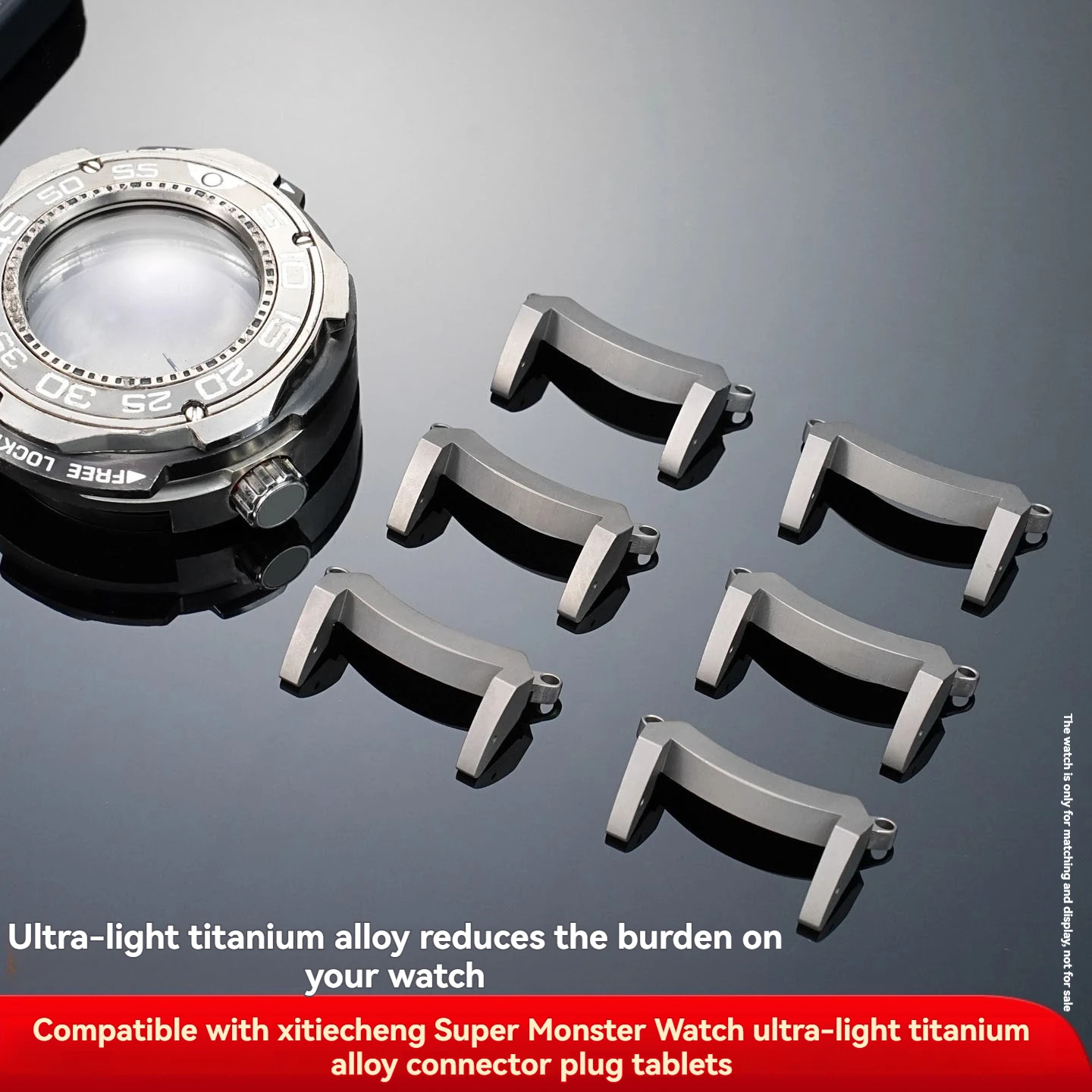 シチズン BN7020 スーパーモンスターウォッチ改造シリーズチタン合金アダプターヘッドボールダイビングウォッチアクセサリー