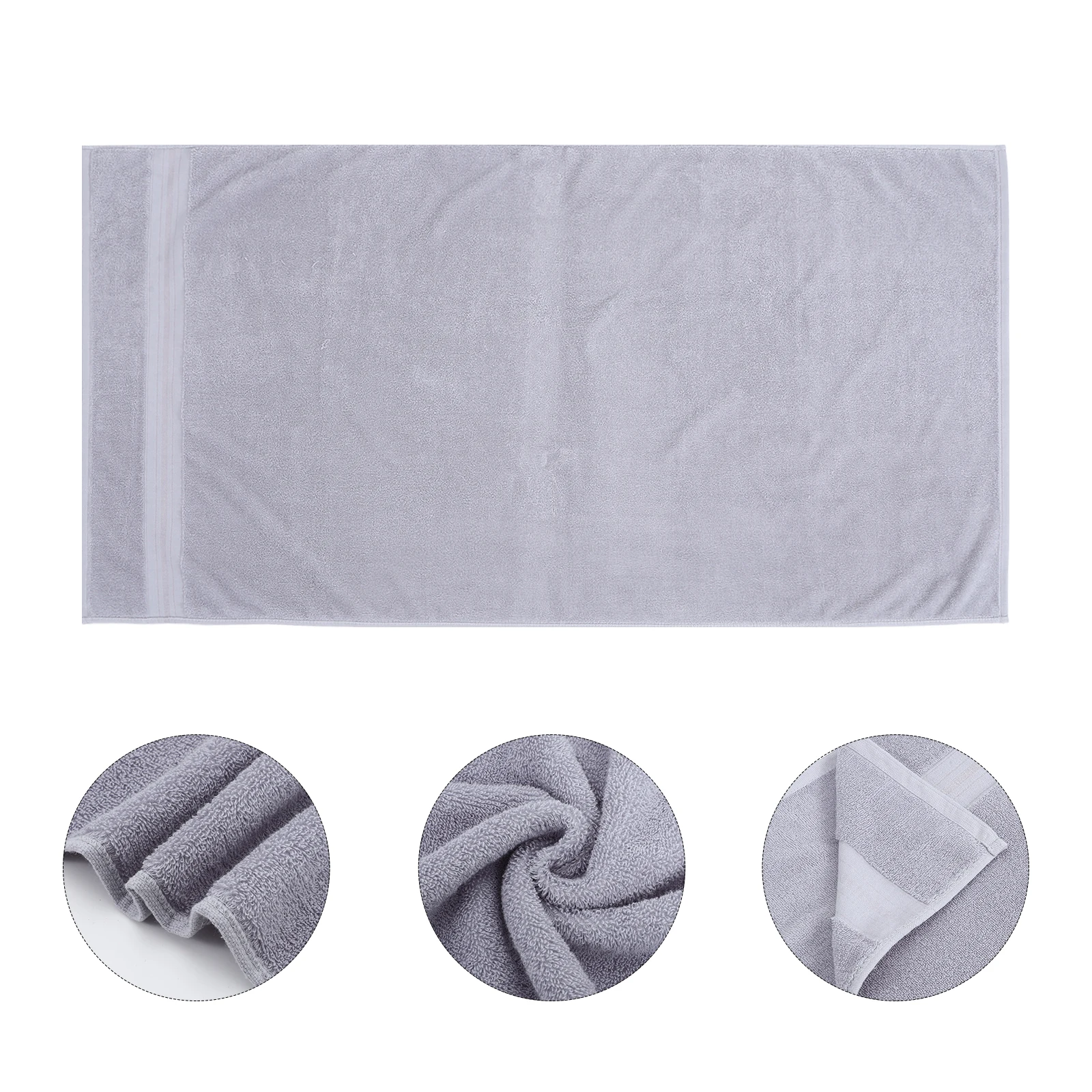 

Supple Cotton Bath Towel 70X140Cm Oversized Extra Large For Home Hotel Spa Gym Swimming Beach Strong Absorbency Soft
