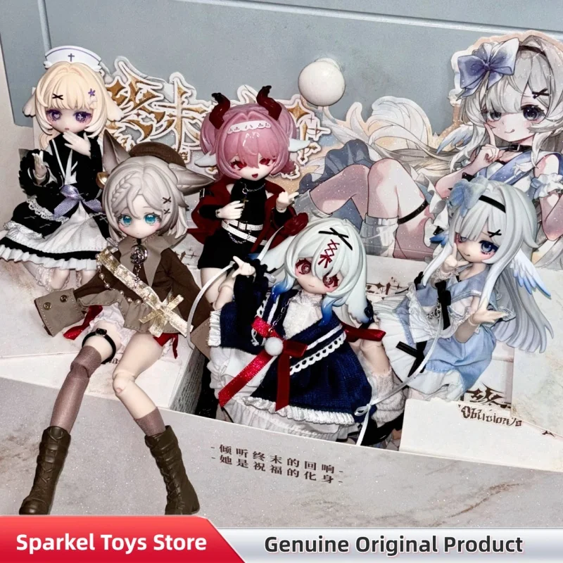 

Meki Oblivions Luminasia Series 1/8 Bjd Blind Box Action Figure Doll Collectible Desktop Decor Anime Figurine Toys Birthday Gift