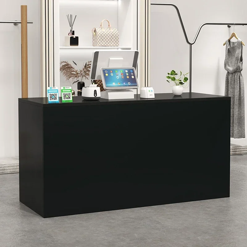 

Small Reception Desks Clothing Stores Simple Modern Supermarket Church Pulpito Counter Office Furniture Réception Et Table FYRD