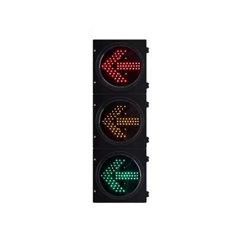 Iso 50001 Passed Led Traffic Light With Aluminum Body 24v Ce Certified For Straight Drive Road Forward Indication