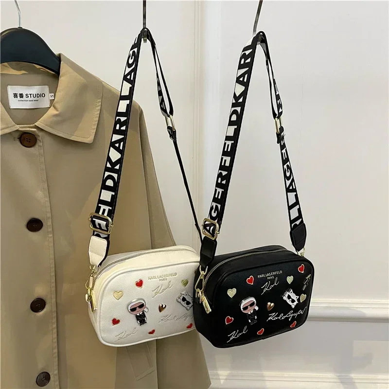 Women's Chain Strap Crossbody Bag Handheld Small Square Bag Women's Zipper Shoulder Bag Luxury Design Women's Bag