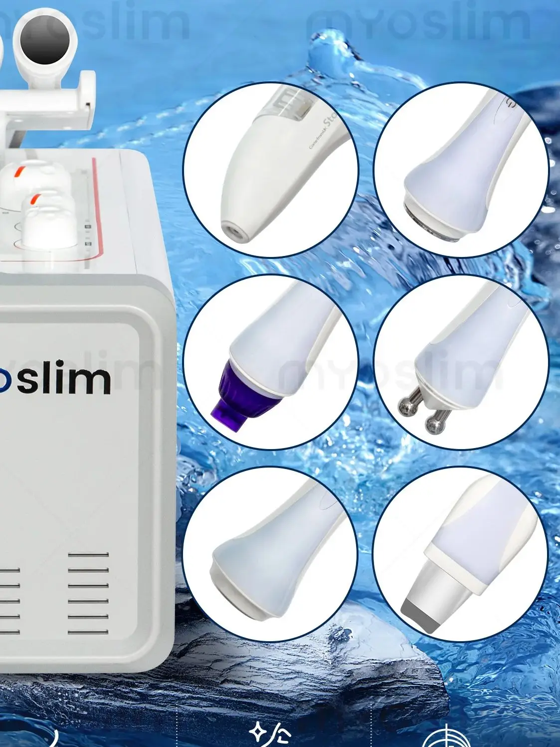 

Аппарат для гидропилинга и кислородной терапии 6-в-1, устройство для глубокой чистки лица, лечения акне и подтяжки кожи, CE