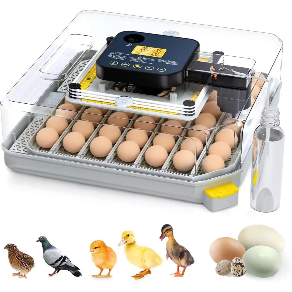 

Инкубатор для инкубации с автоматическим поворотом и контролем влажности, свечами, инкубатором для птицы для курицы, утки