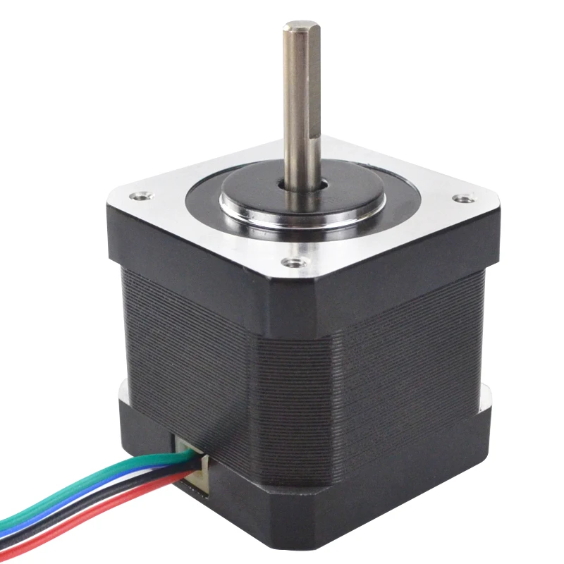 STEPPERONLINE Nema 17 Stepper Motor 39mm 45Ncm 1.5A Nema17 Step Motor 4-lead W/ 1m Cable & Connector for CNC DIY 3D Printer