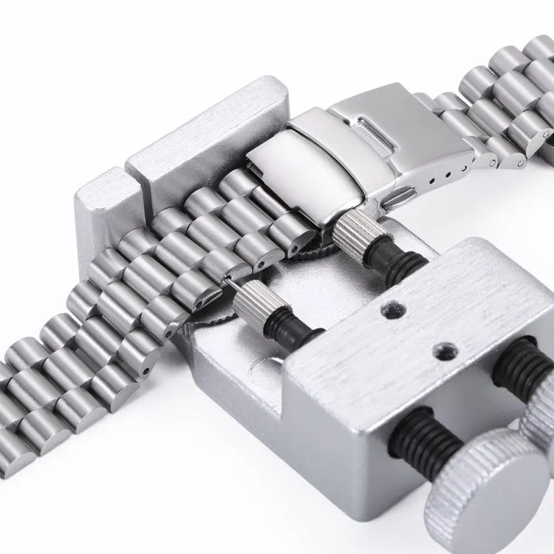

1pcs Metal Silver Watch Repair Tool Adjusting Watch Strap Tool Link Pin Tools Remover Bracelet Adjust Length Watches Accessories