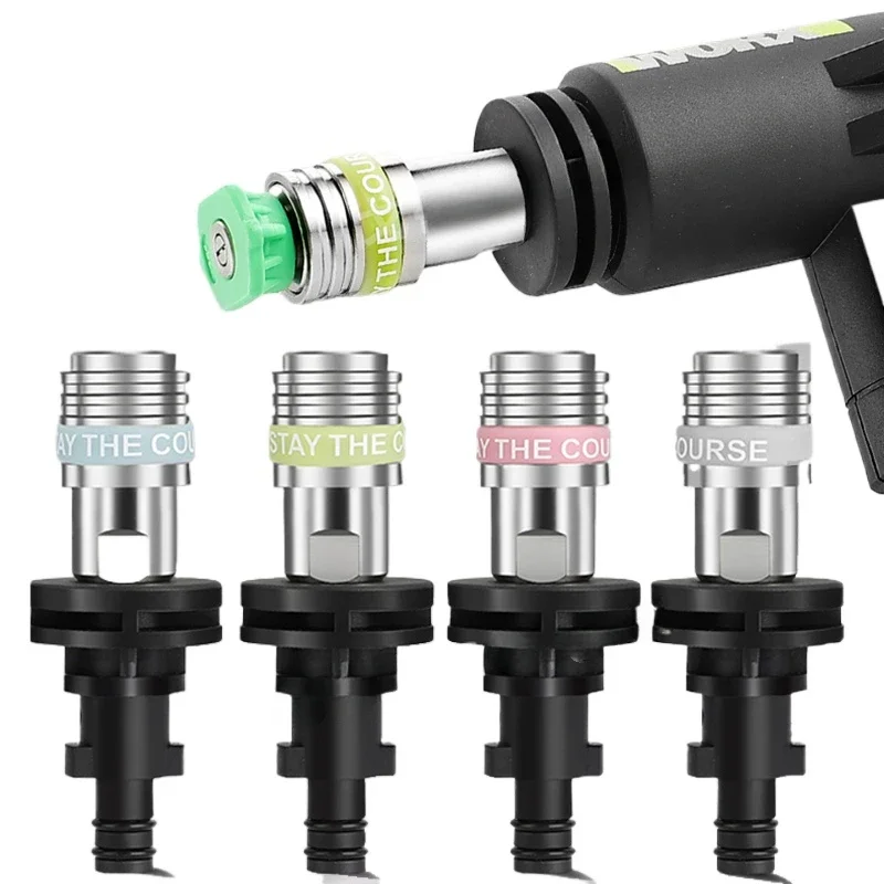 

Mini Car Wash Machine Short Pole Quick Connector 633/630E/629 Portable Stainless Steel Quickly Plug in Injector Accessories