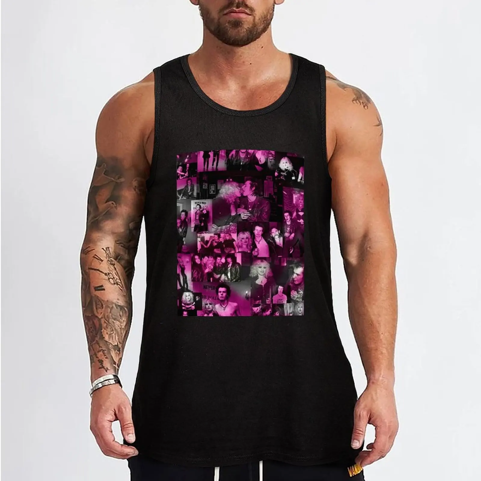 Sid Vicious and Nancy Spungen Tank Top gym clothes man fitness Vests bodybuilding best selling products