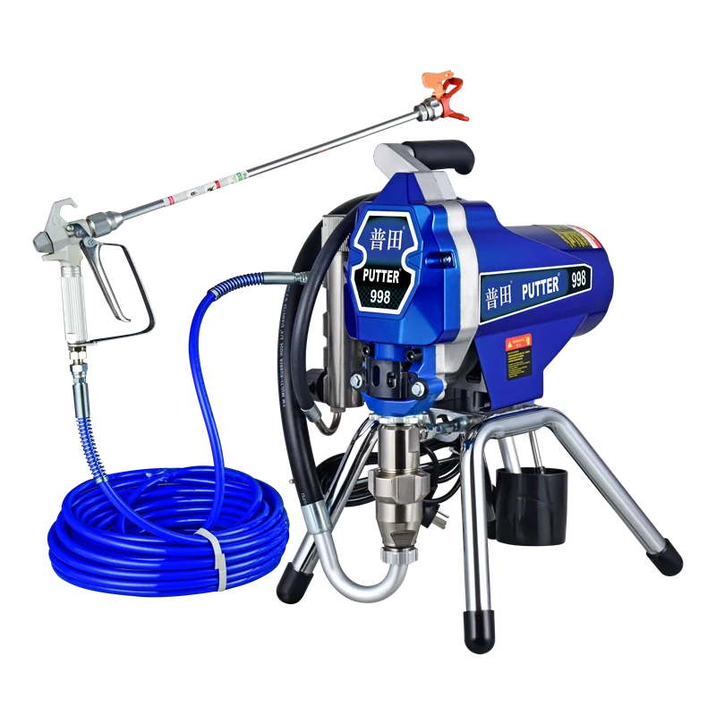 High Power Brushless Motor 4000W Sprayer High Pressure Airless Household Paint Coating High Power Electric Paint Sprayer