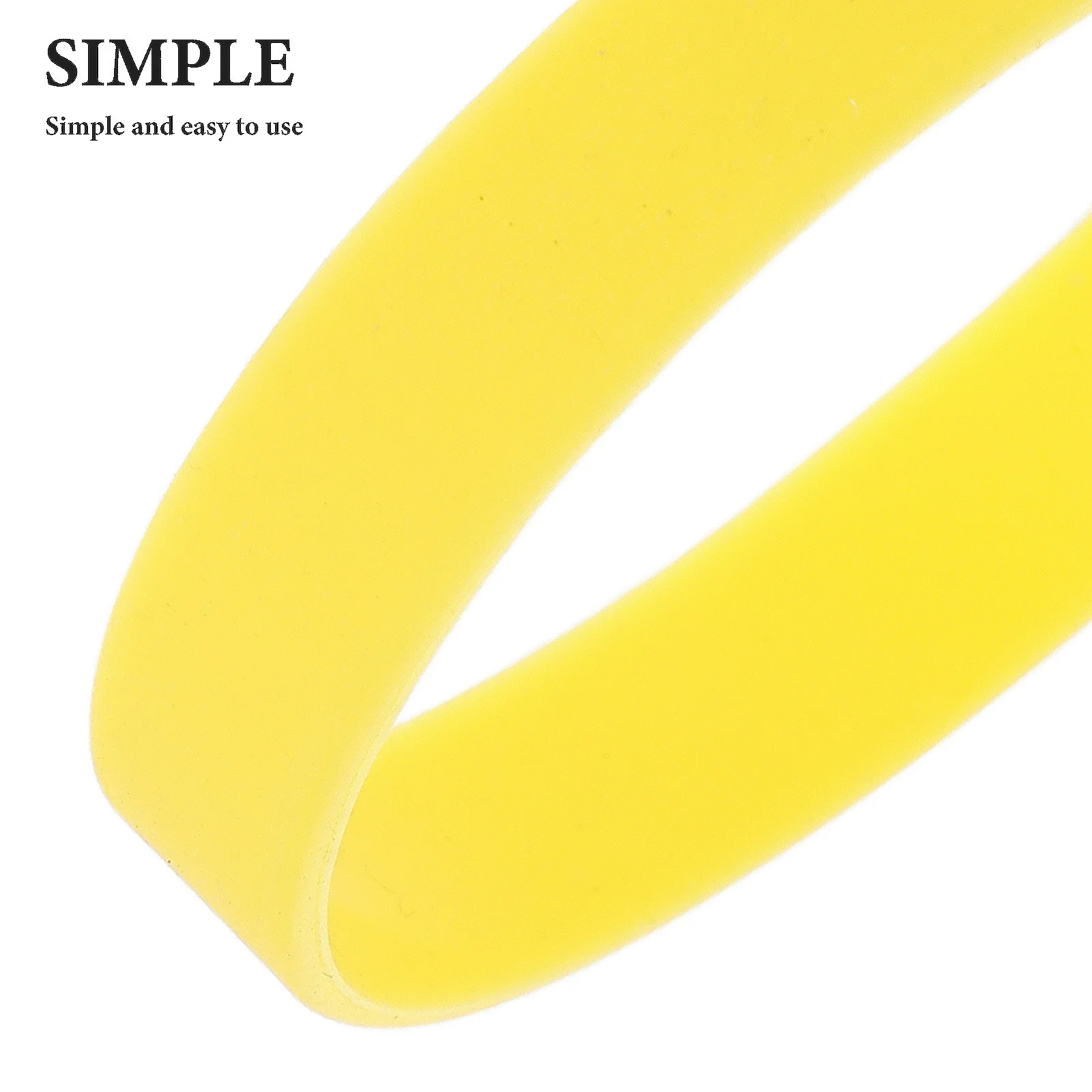 6 قطع من حزام المفتاح الكهربائي المتين المطاطي المرن المضاد للخياطة لأداة التثبيت العالمية