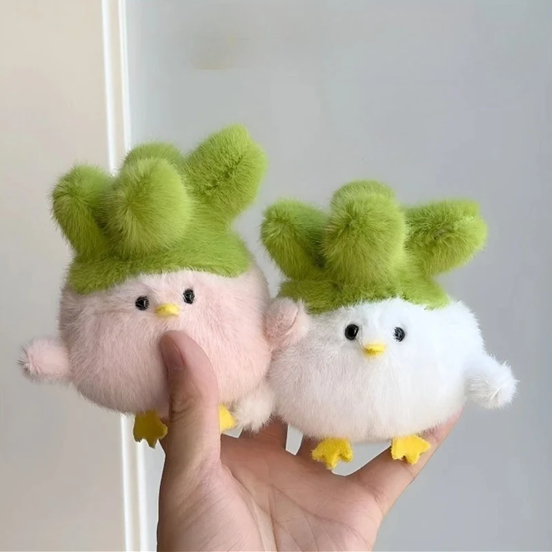 

10cm New Anime Figure Bird Peripheral Model Make A Sound Doll Cute and Soft Interesting Packaging Decoration Keychain Gifts Toys