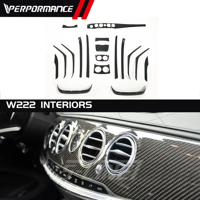 

S-Class W222 Luxury Auto Car Parts Interior S320L S400 Interiors For 2014-2020y Car Interior Accessories Decorative