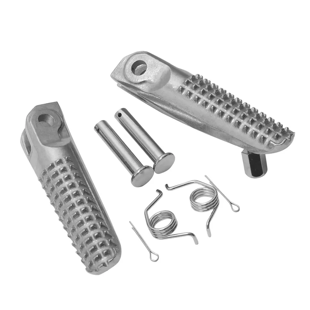 دراجة نارية فضي الجبهة مساند القدم أوتاد القدم لياماها MT09 SP XSR90 MT-09 YZF R7 YZF-R7 YZFR7 2021 2022 2023 2024 2025 #4