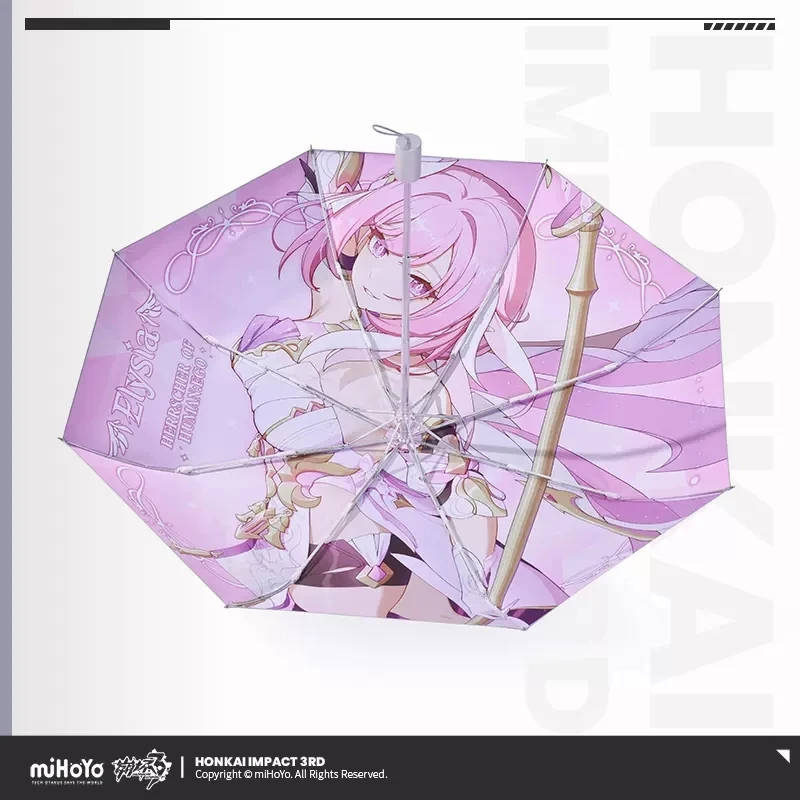 [Genuine] In Stock Game Honkai Impact 3RD Elysia Herrscher of Humanity Long Handle Sunshade Anime Fashion Accessories Cosplay