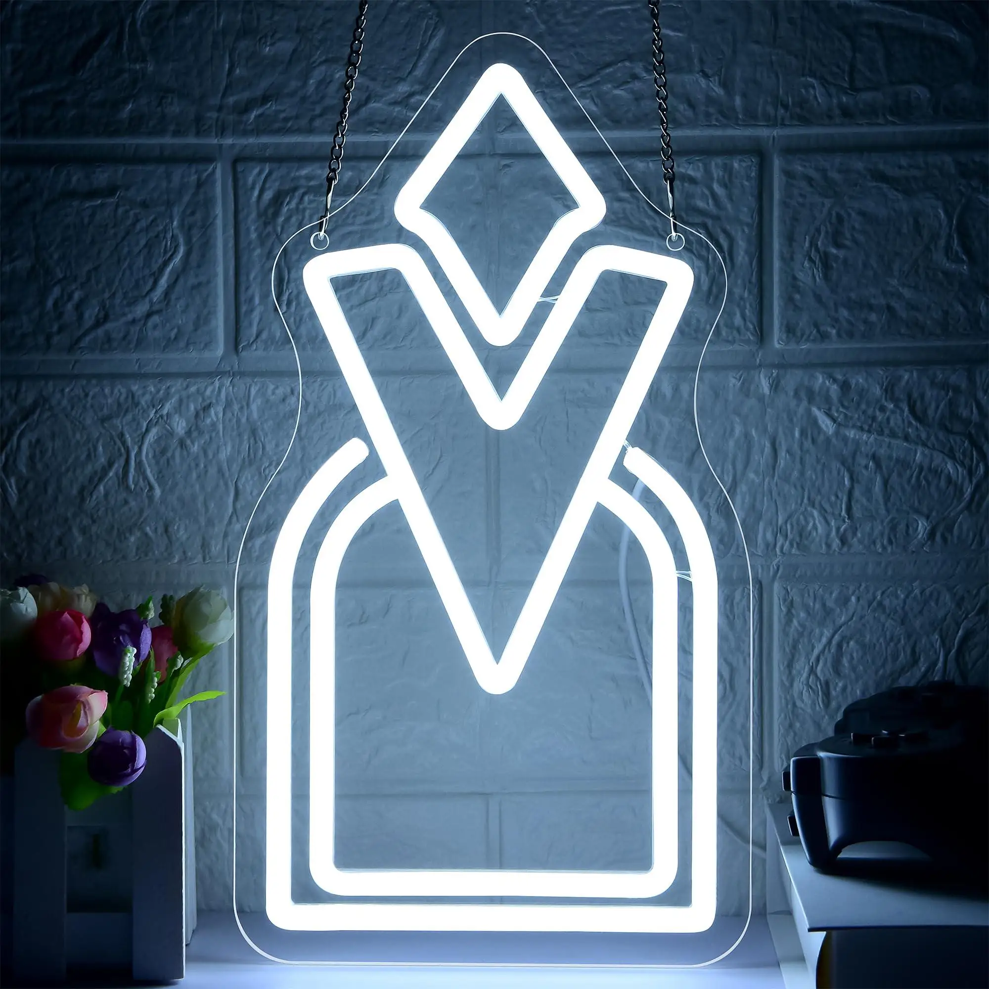 

Game Neon Sign for Wall Decor USB Dimmable Led Neon Light for Gamer Man Cave Led Sign for playroom Club Bar Dorm Decor