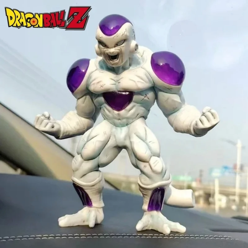 Dragon Ball Z Frieza cola acoplada explosión ira villano forma Final sentado Anime figuras modelo juguete adornos regalos coleccionables