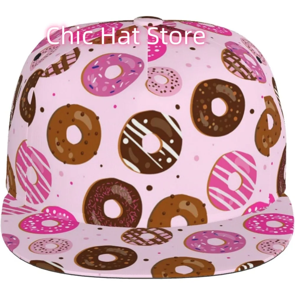 Czapka typu snapback dla kobiet i mężczyzn, styl hip-hop, bawełniana, regulowana czapka baseballowa z płaskim daszkiem, czapka typu trucker na wędrówki i aktywności na świeżym powietrzu.