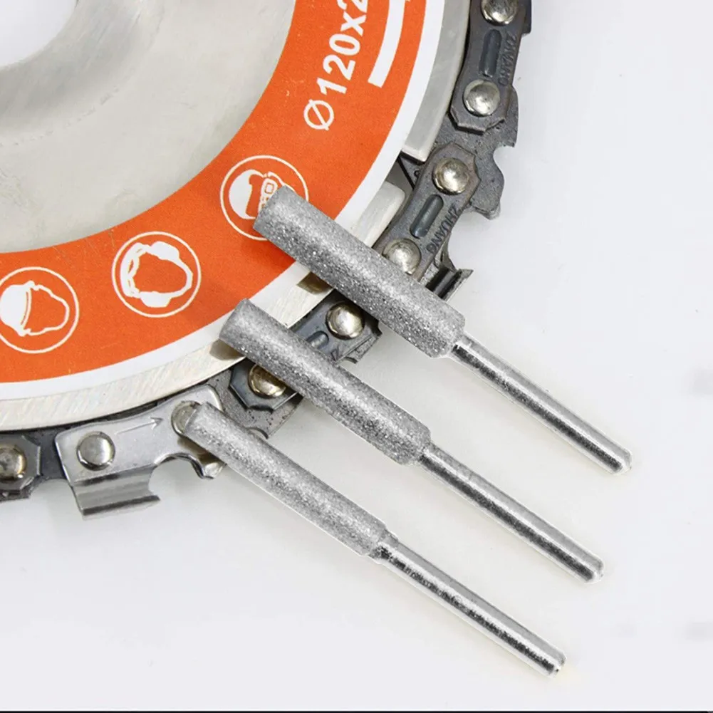 

Высокое качество, 2 шт., алмазная точилка для бензопилы, 5,5 мм, точилка для бензопилы, 4,0 мм, простая в установке, для заточки зубов цепной пилы