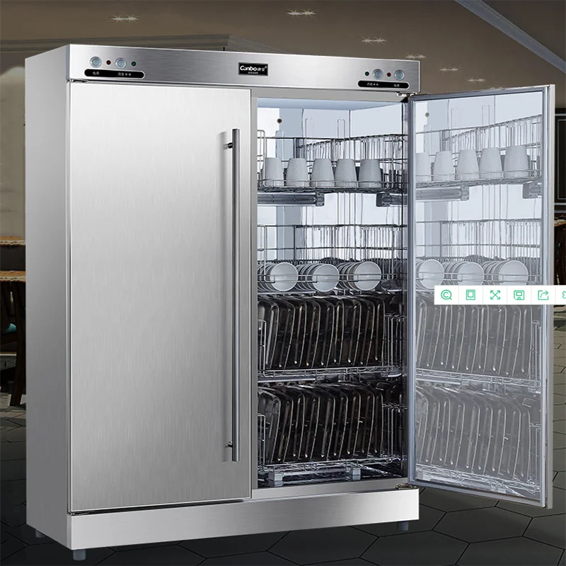 خزانة تطهير أدوات المائدة، مطبخ بباب مزدوج عالي الجودة