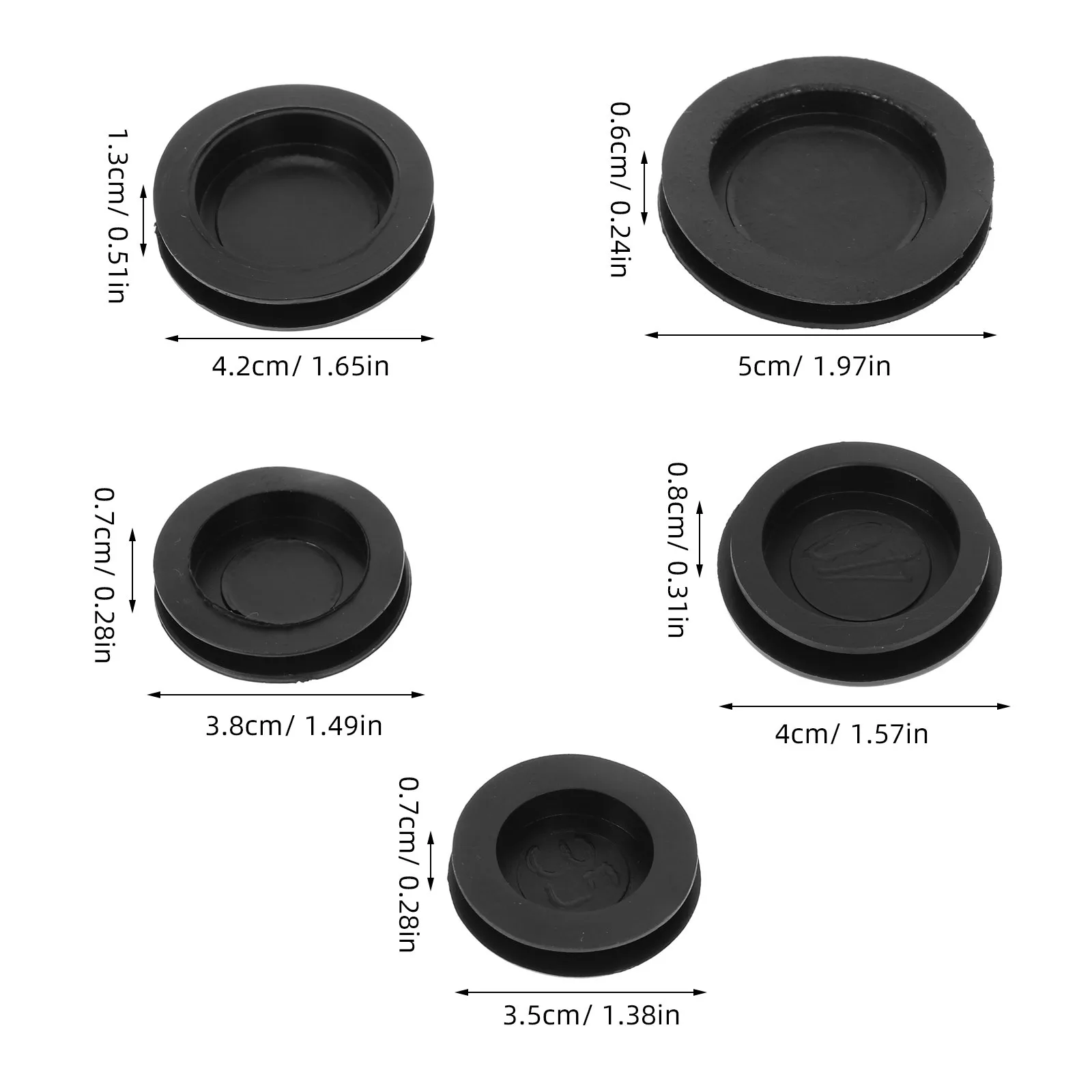 10 Stuks Spaarpot Zachte Rubberen Stoppers Ronde Stekkers Gemakkelijk Verwijderen Geldbesparende Doos Vervanging Covers Veilige Muntpot Bodemafdichting