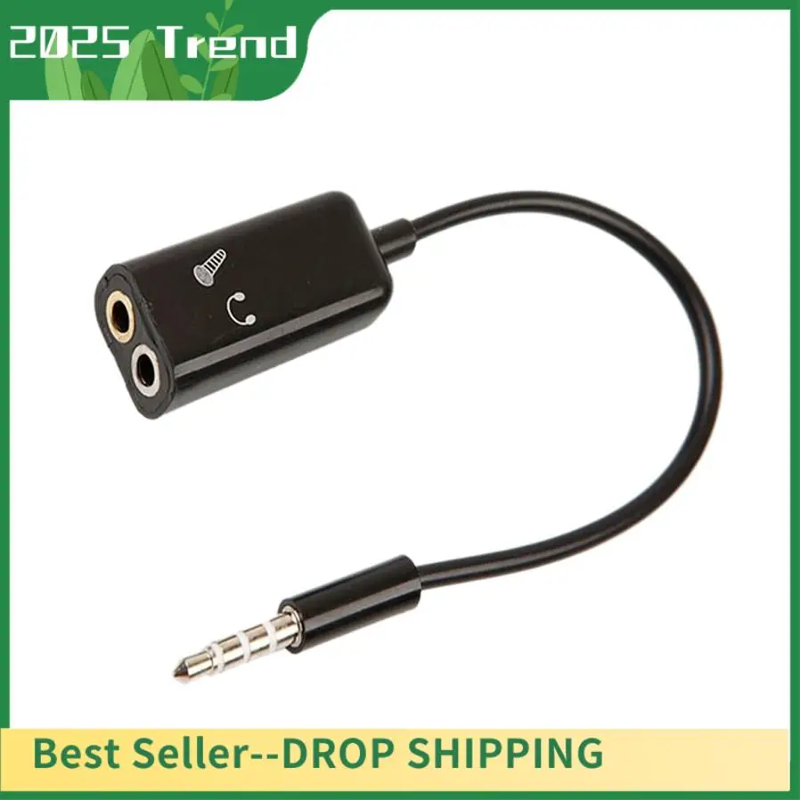 أفضل العروض 2 قطعة الملحقات: 1 قطعة 3.5 مللي متر ستيريو ذكر إلى RCA أحادية أنثى محول الصوت و 1 قطعة 3.5 مللي متر مقسم صوت ستيريو