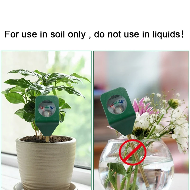 Portable Soil Moisture Meter Plant Moisture Meter Plant Water Meter for House Plants Soil Test Hygrometer Moisture