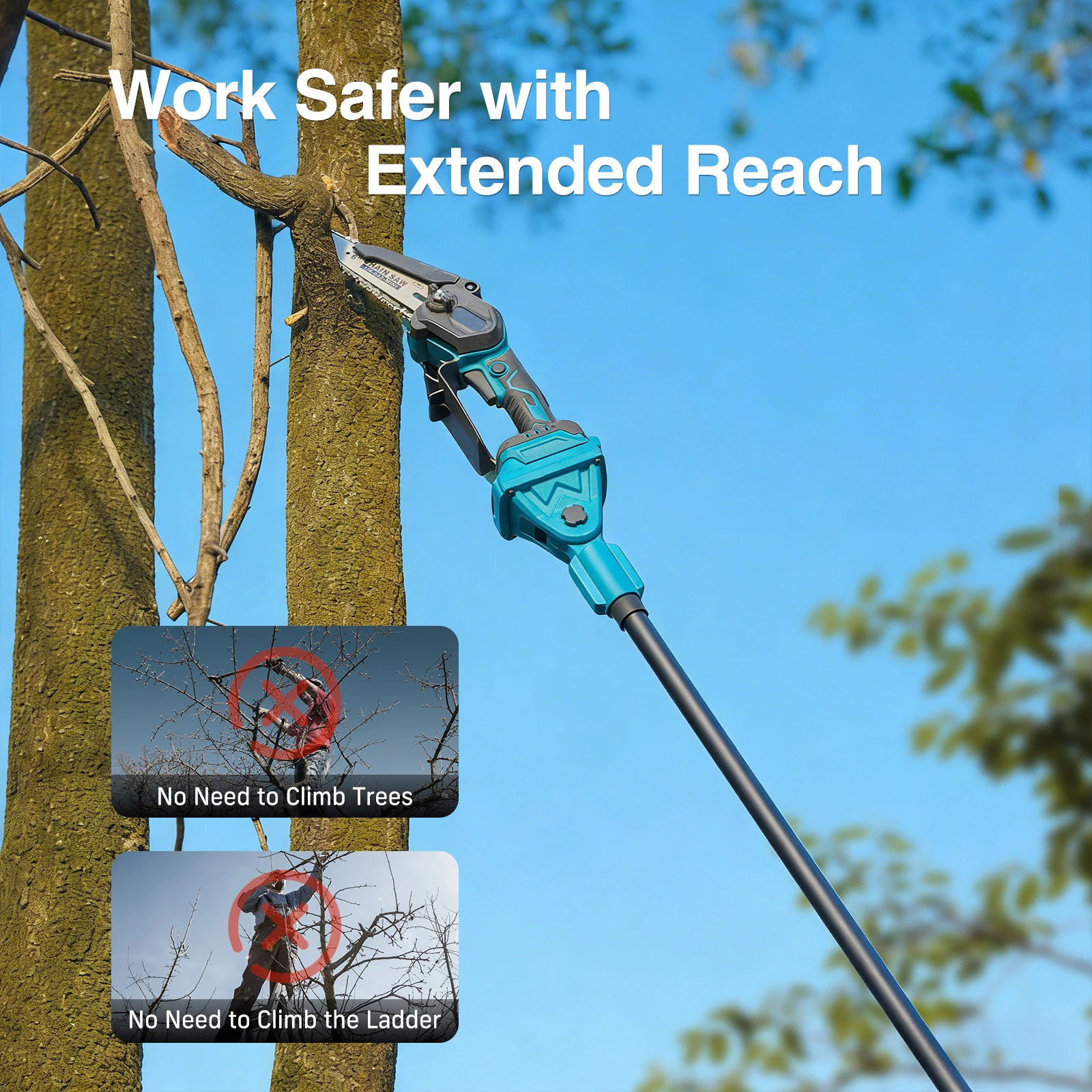 Taskstar 3'ü 1 Arada Fırçasız  - Pole Saw Cordless incelemesi ve fiyatı