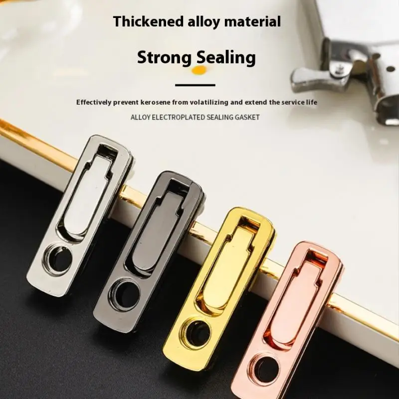 【M】Sealing Metal Lighter with Cotton Base for Zip Lighter Regular Inner Liner Modification Reduces Volatilization