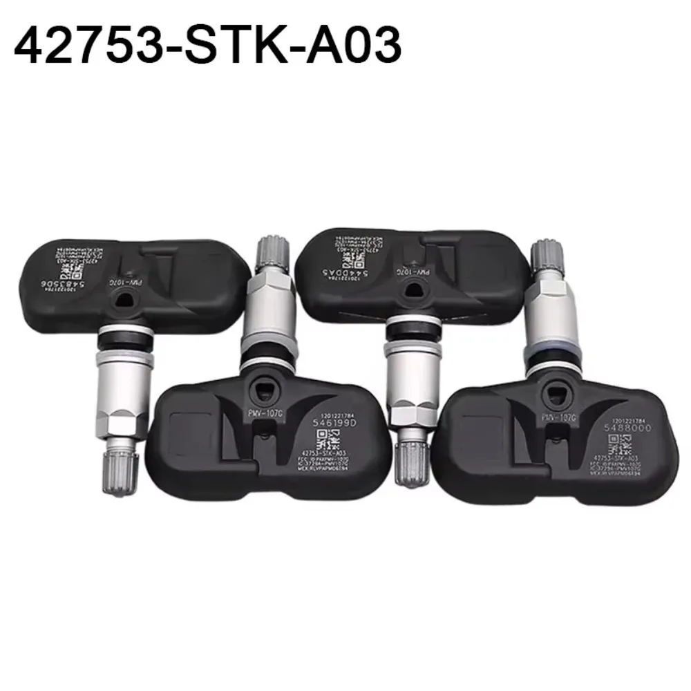 

4PCS TPMS Tire Sensor For Acura MDX RDX 2007 TSX Pilot 2009 PMV-107G 42753-STK-A03 315MHz