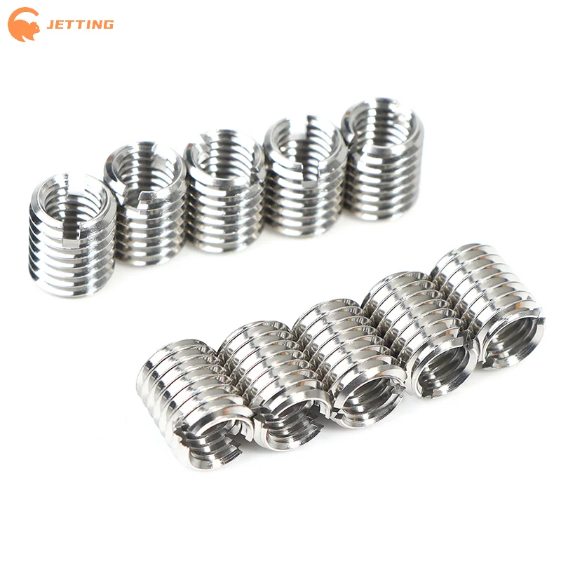 (New) 10PCS M8 Male To M6 Female Thread Adapters Stainless Steel 8mm To 6mm Reducer Converter Fittings