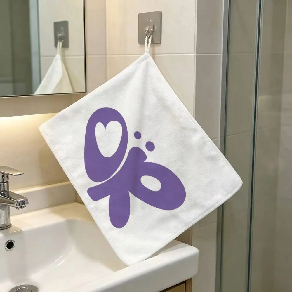Guts Purple Olivia Album Lipstick Rodrigo Polyester Hanging Kitchen Towel Hand Wiping Towel For Hotel Cafe Household