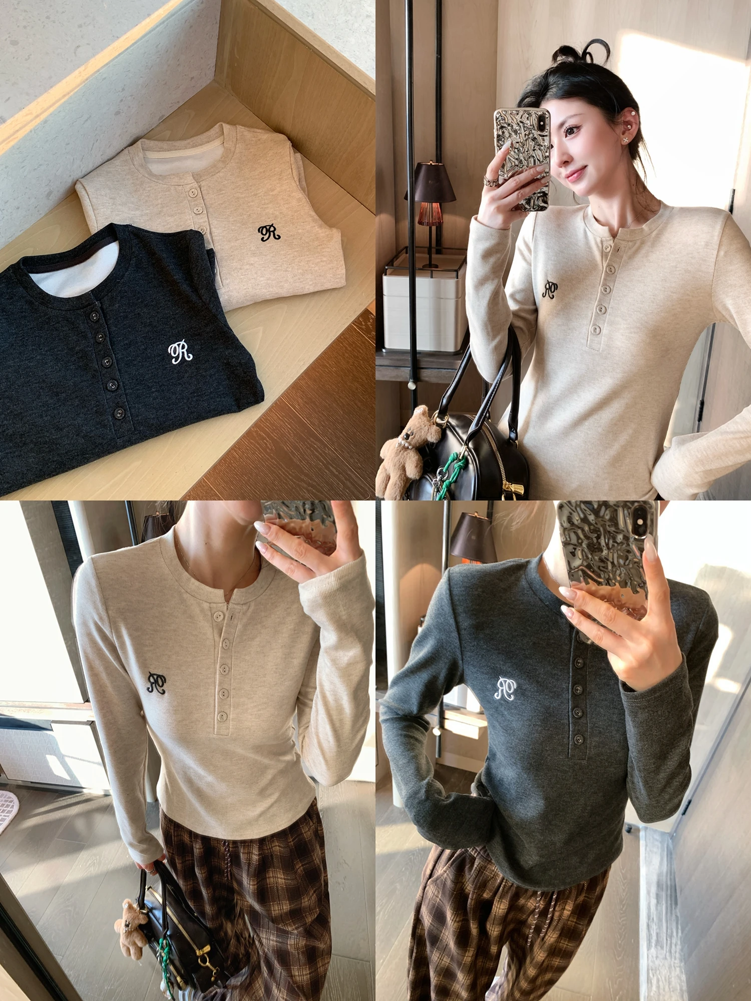 

Базовый слой irt f с открытым воротником и длинным воротником Sve Henry Collar, женская облегающая универсальная футболка с внутренней частью Street Sle