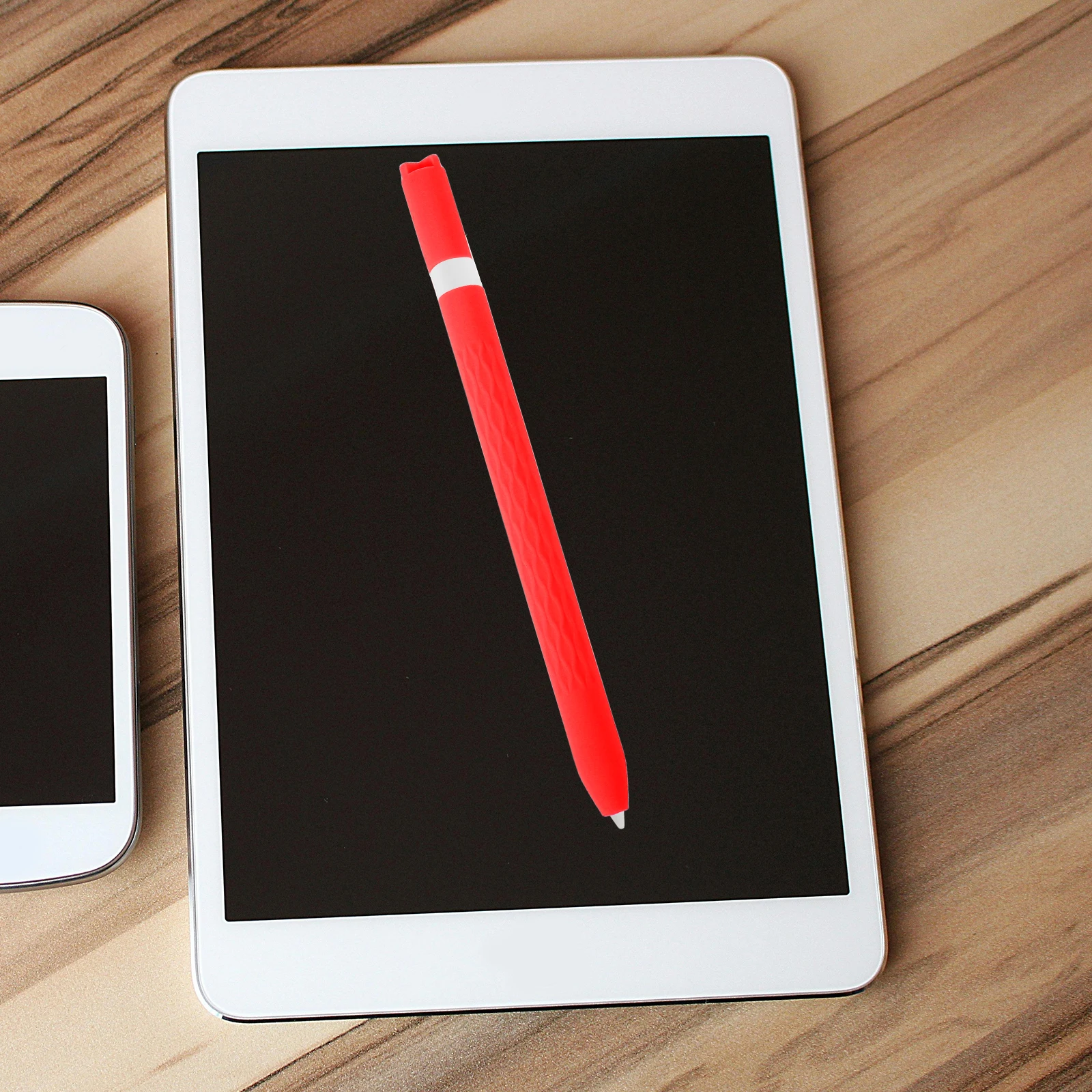 

Touch Screen Pen Replacement Sleeve Non-Slip Silicone Stylus Pen Cover Protective Case Compatible Pencil Screen Writing