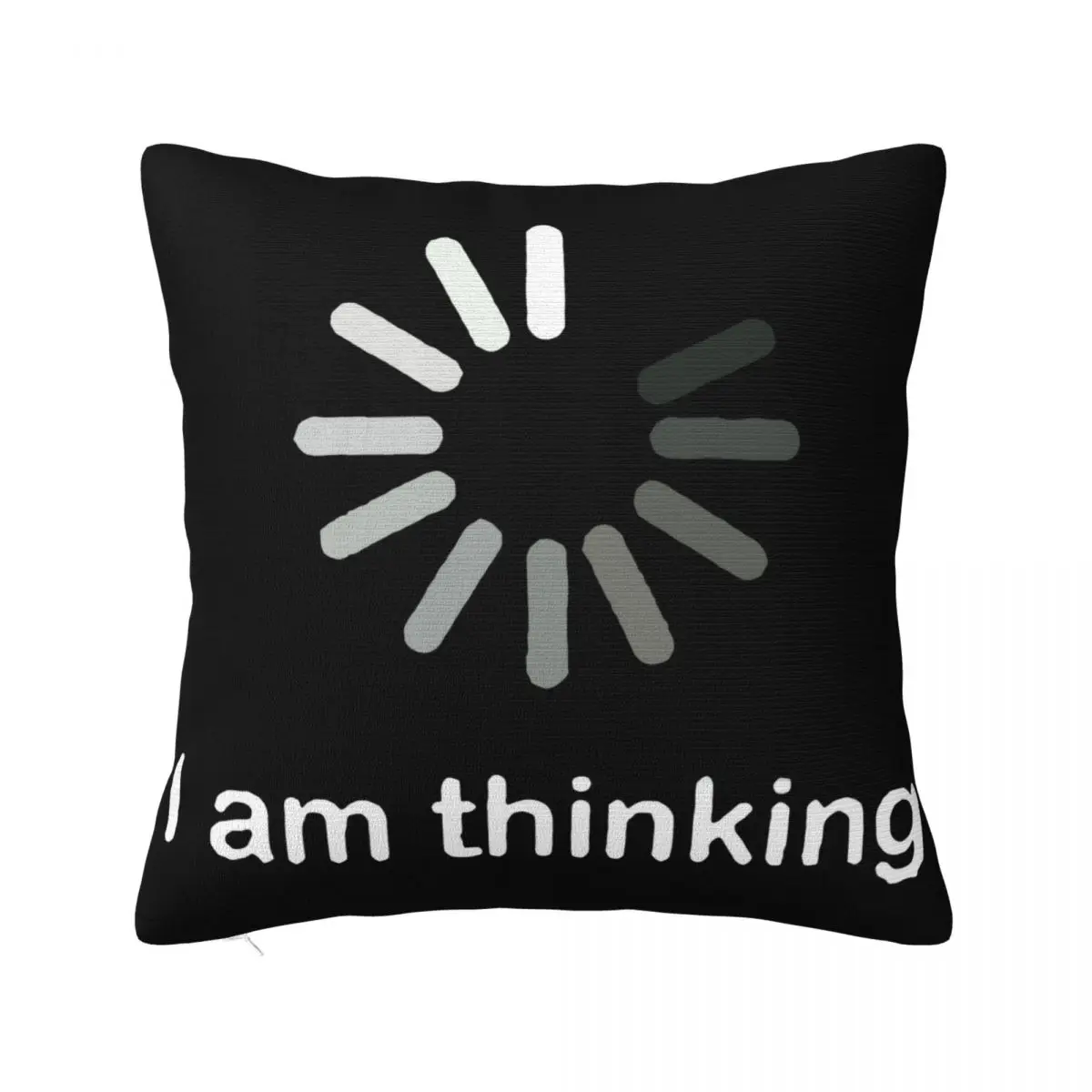 I Am Thinking Baseball Hats New Unisex Im Thinking Loading Slow Funny Hats Pillow Case