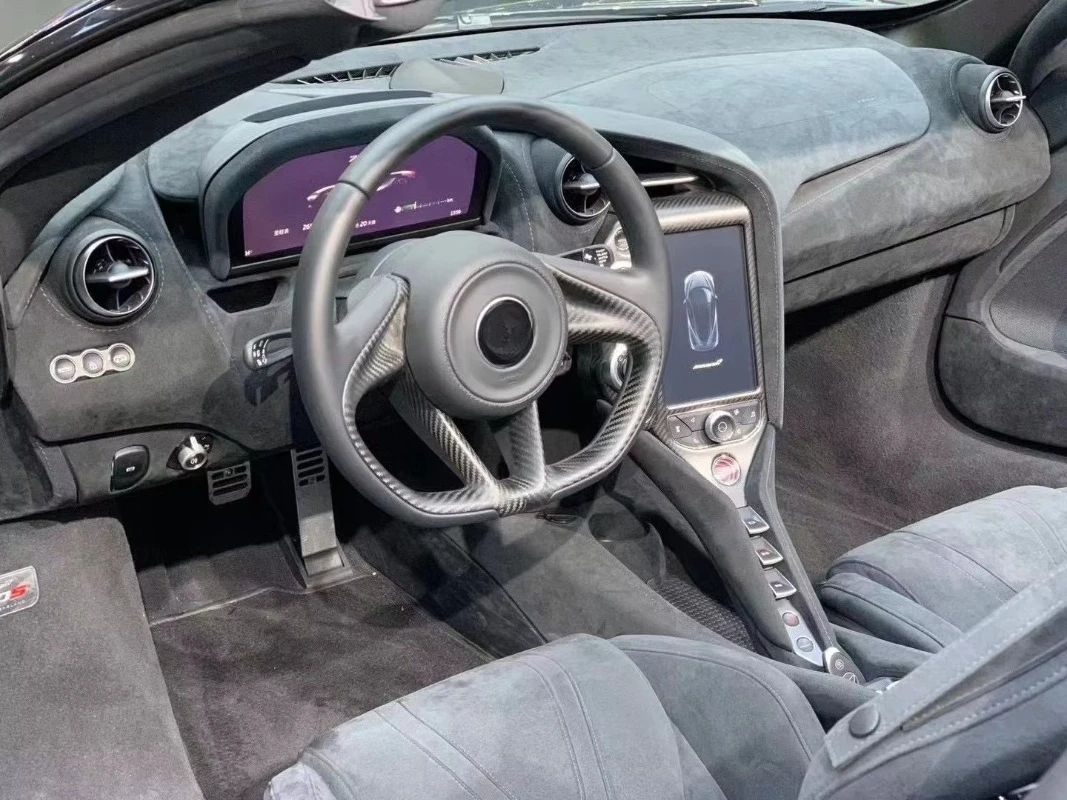 Factory Price Dry Carbon Fiber Dash Cover and Center Console Interior for McLaren 720s