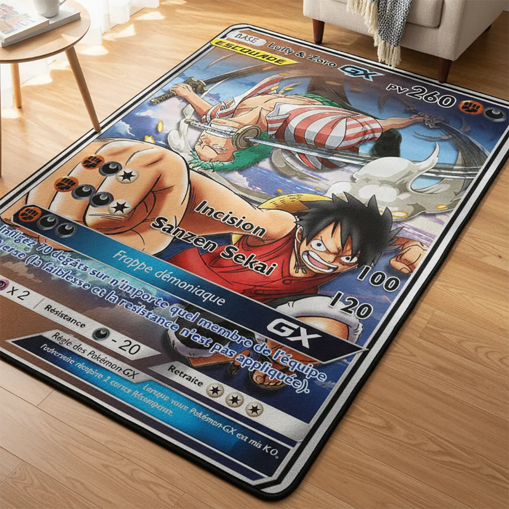 Gaming Accessories For Kids - Dywan Anime One Piece Luffy&Zoro, Dywanik