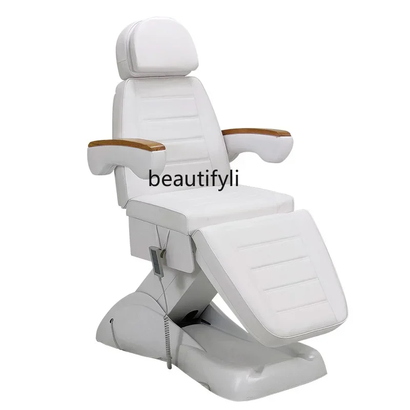 

Electric beauty bed, special tattoo embroidery for beauty salons, liftable massage bed
