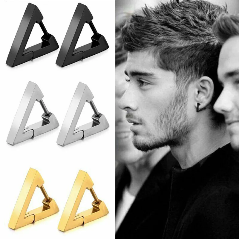 Get Hypoallergenic Punk Triangle Earrings for Only .80!