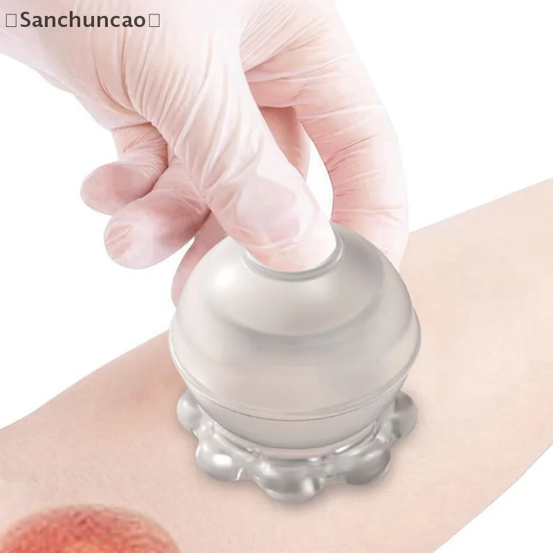 maveraMasaje Copas corporales Anti celulitis Succión Taza de silicona Herramienta de estimulación de belleza corporal Ventosas al vacío Masaje Belleza Salud