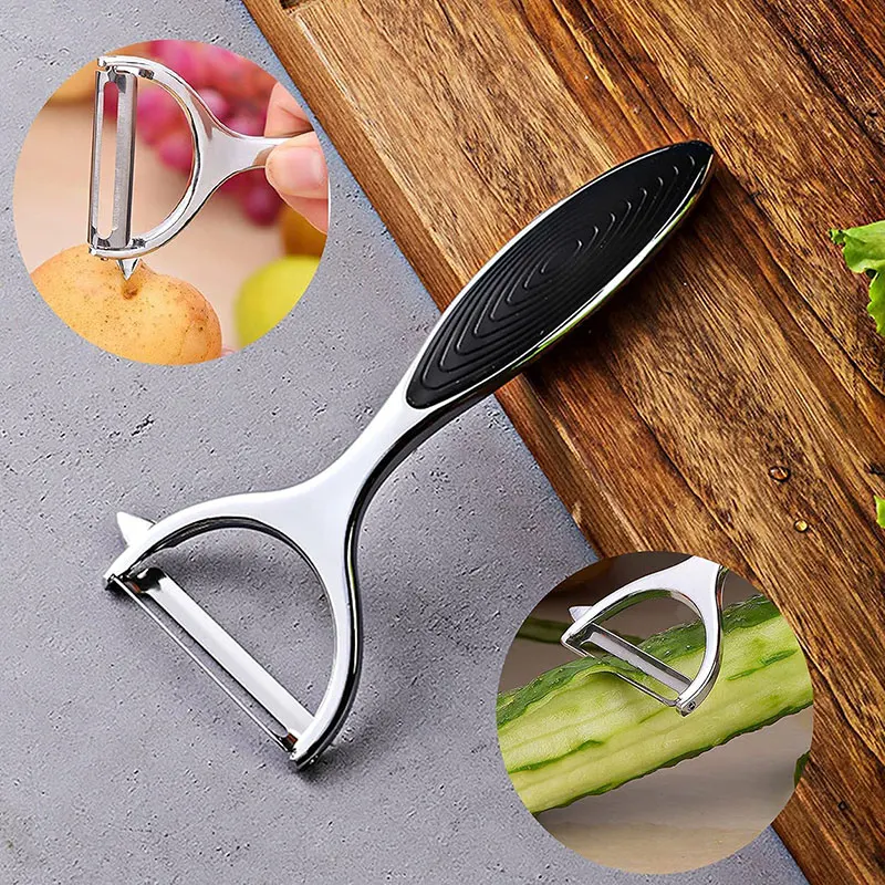 Vegetable Peeler Fruit Carrot Potato Peeler Slicer Shredder Stainless Multi-function Sharp Grater Fruit Tools Kitchen Accessorie