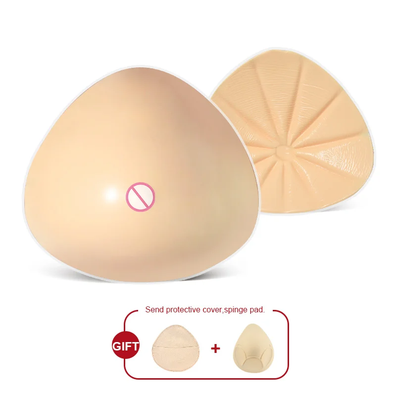 

Large Size QSB Triangular Silicone Prosthesis Lightweight Prosthesis Suitable for Breast Cancer Female Mastectomy 125-445g/Pc