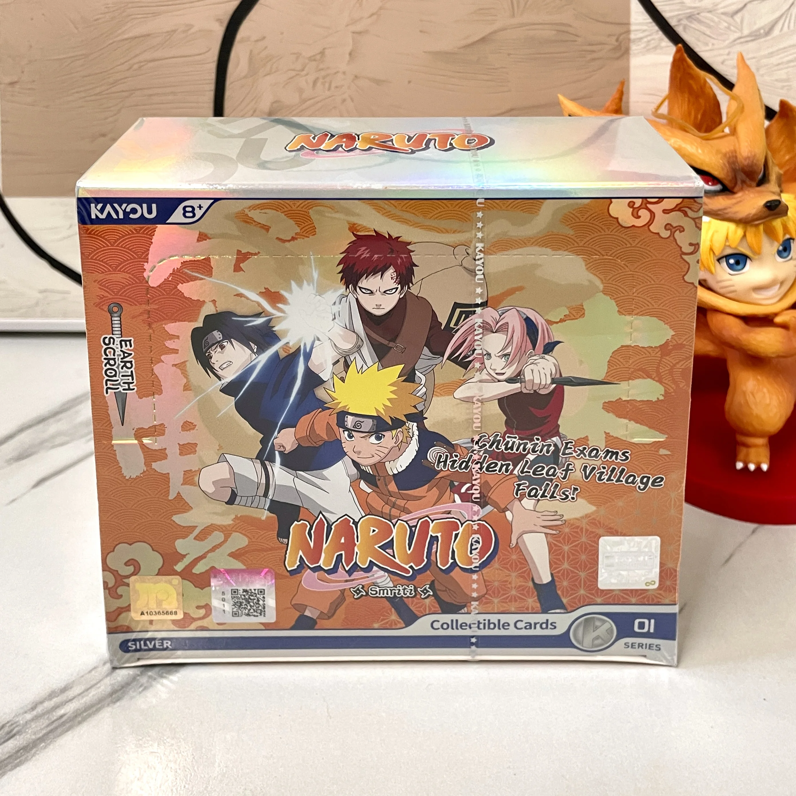 Authentische Kayou Naruto Englische Komplettsets T4W6 T2W9 T4W7 T4W8 Seltene CR SP MR Ninja Anime Sammelkarten – Detail 2