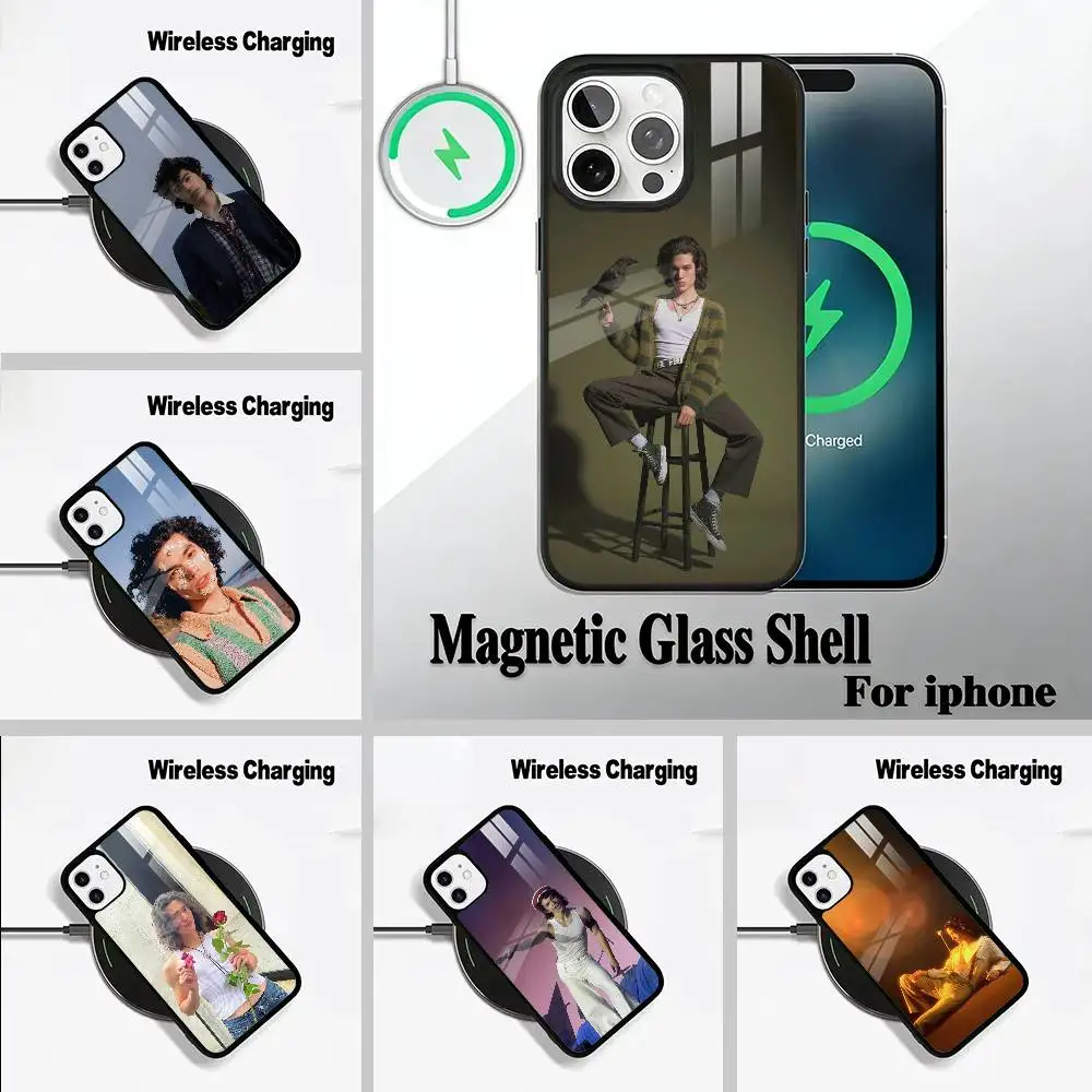 

Popular young singer C-Conan-G- Gray Wireless charging phone case compatible with iPhone 17/16/15/14/13/12/11