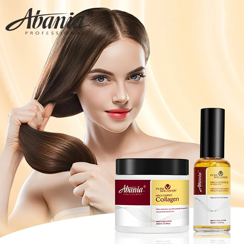 

Abania repair kit: 200ml hair mask 50ml serum for dry damaged hair