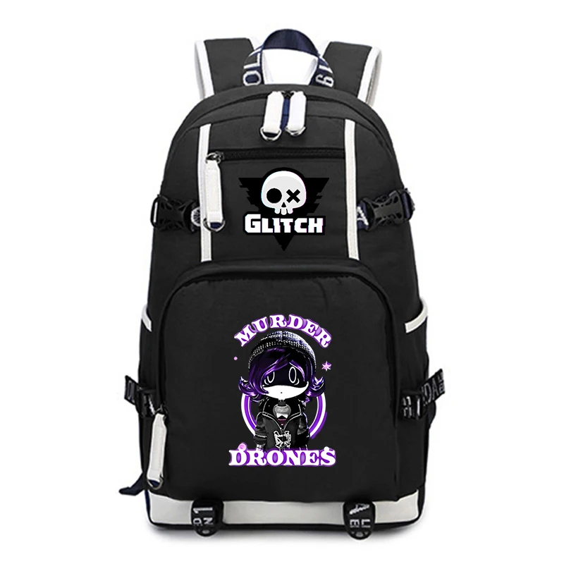 Anime Murder Drones School Bags Men Women Large Capacity Travel Rucksack Fashion Computer Backpack Teenager Outdoor Schoolbag